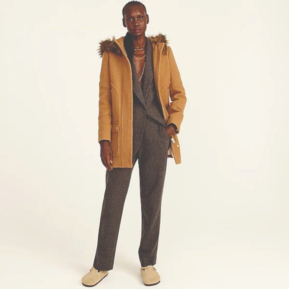 J. Crew Italian Wool Parka - Picture 3 of 5